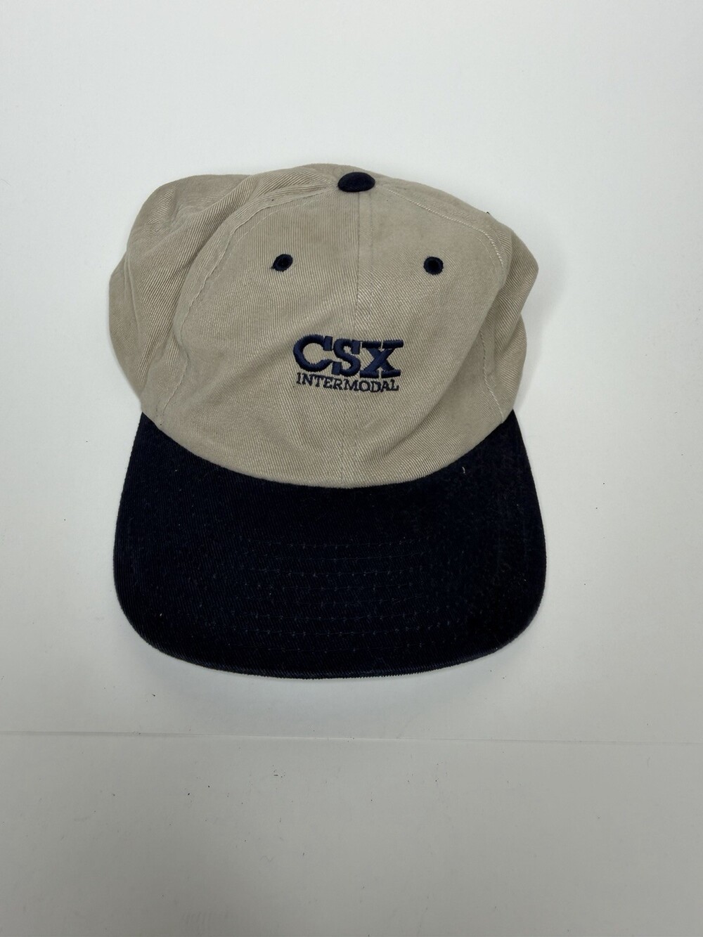 CSX Intermodal Hat Embroidered SnapBack Vintage
